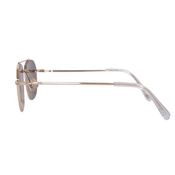 Fossil Navigator Aviator Mirrored Sunglasses - Gold / Blue-Green - NWT main image 4